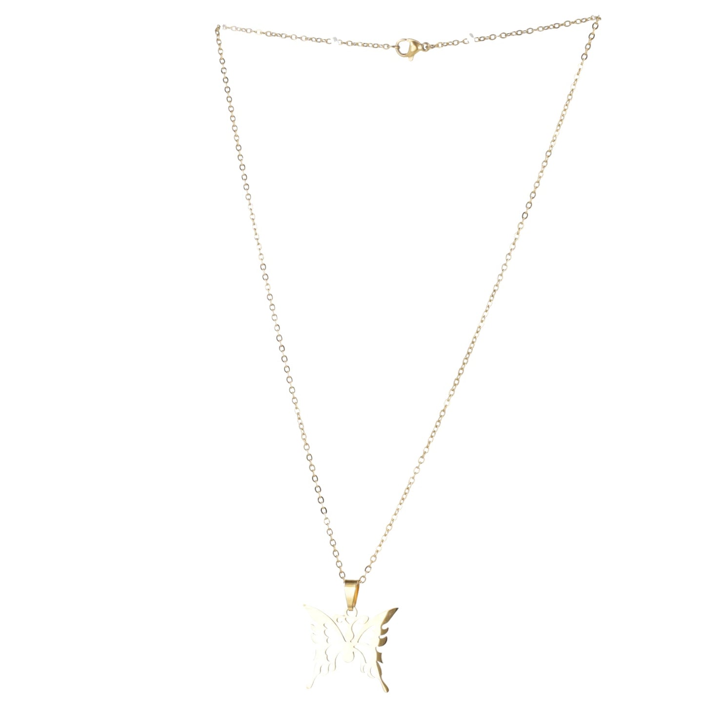 Ethereal Butterfly Necklace (Gold Plated)