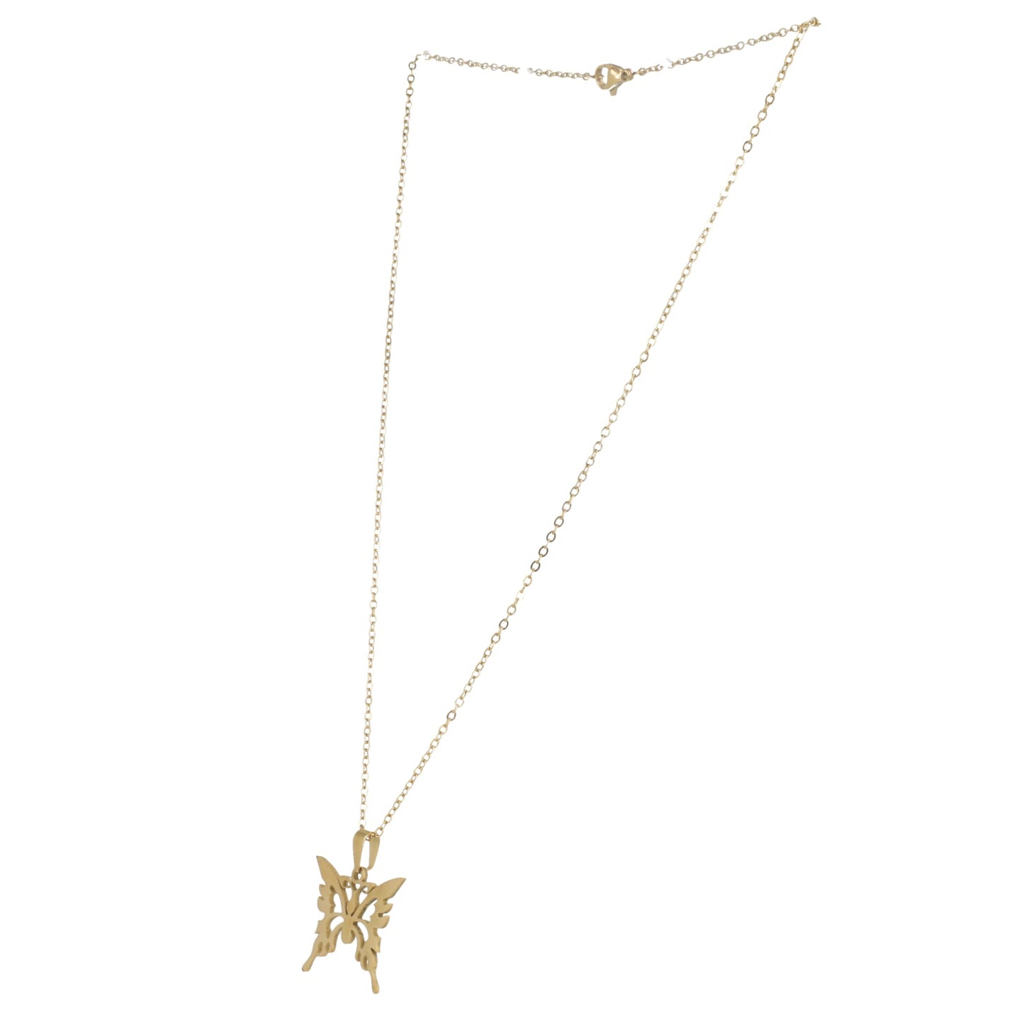 Ethereal Butterfly Necklace (Gold Plated)