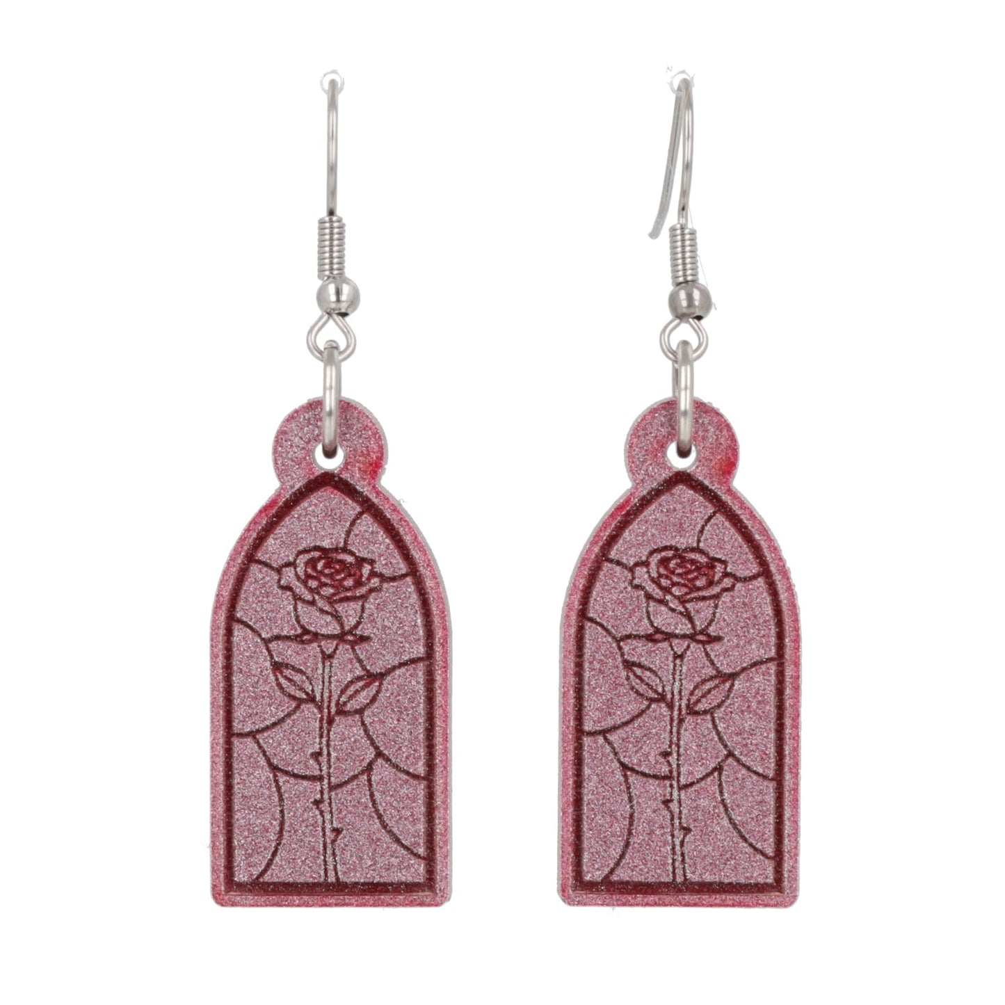Every Rose Has Its Thorn Earrings