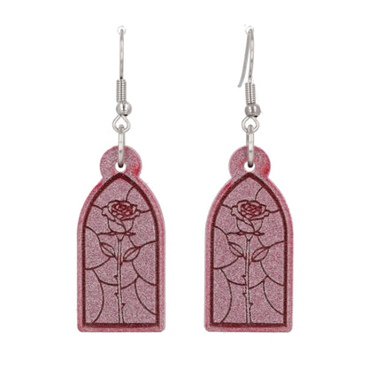 Every Rose Has Its Thorn Earrings