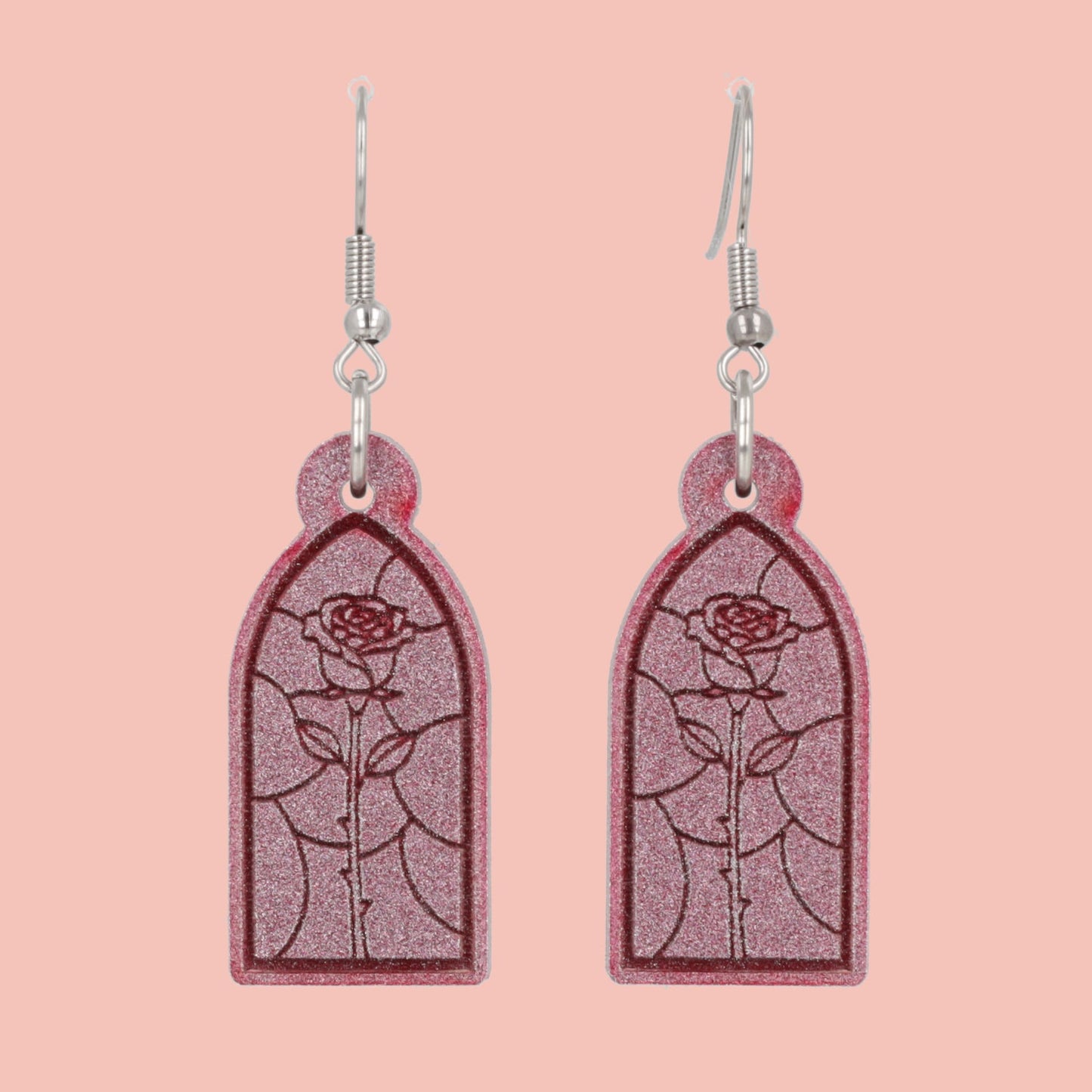 Every Rose Has Its Thorn Earrings