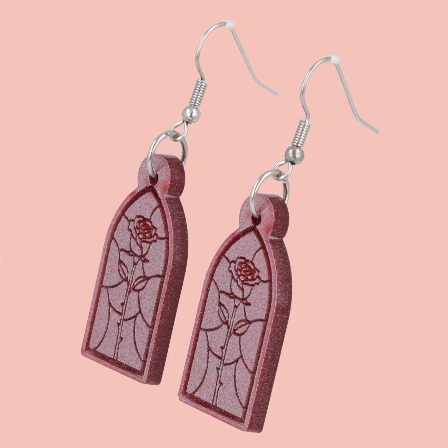 Every Rose Has Its Thorn Earrings