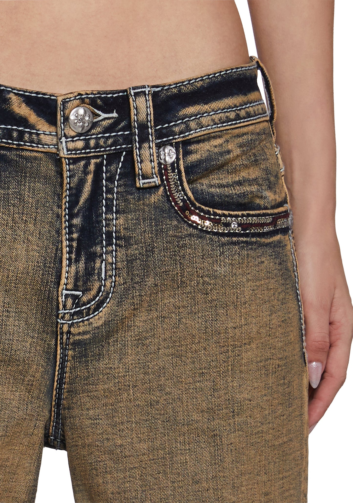 30" High Rise Wide Jeans