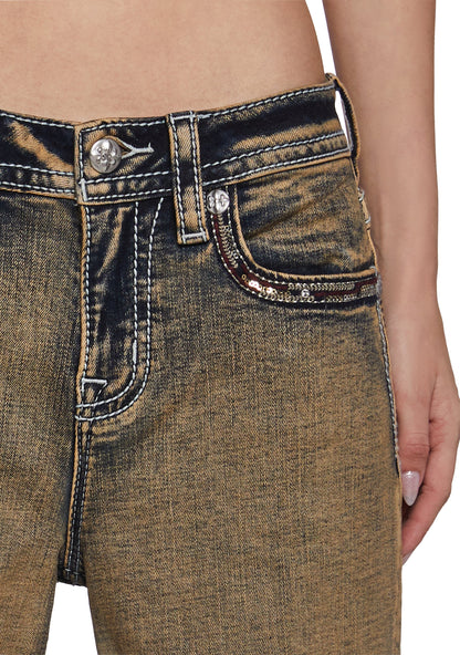 30" High Rise Wide Jeans