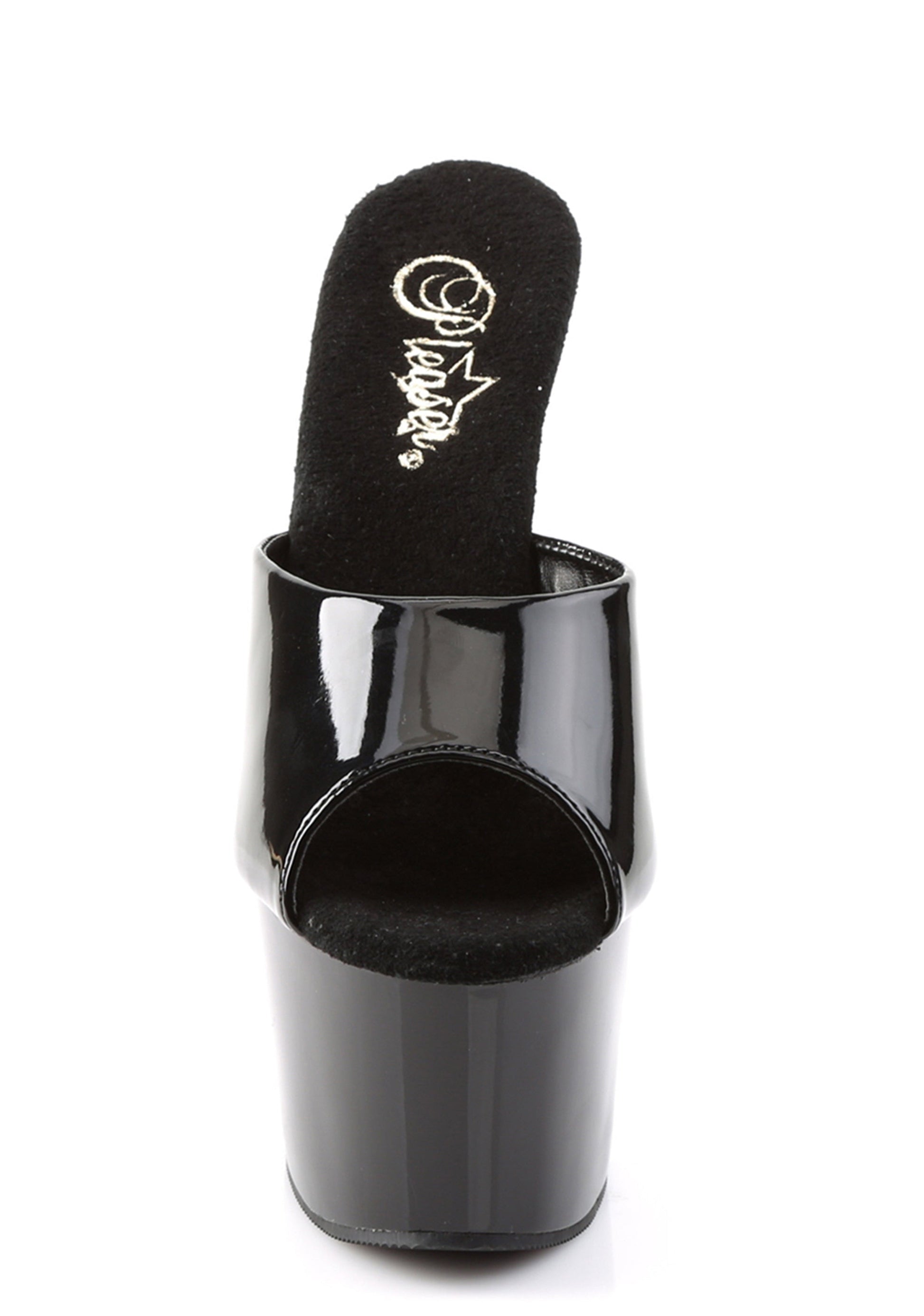 Adore-701 Platform Slides-Black
