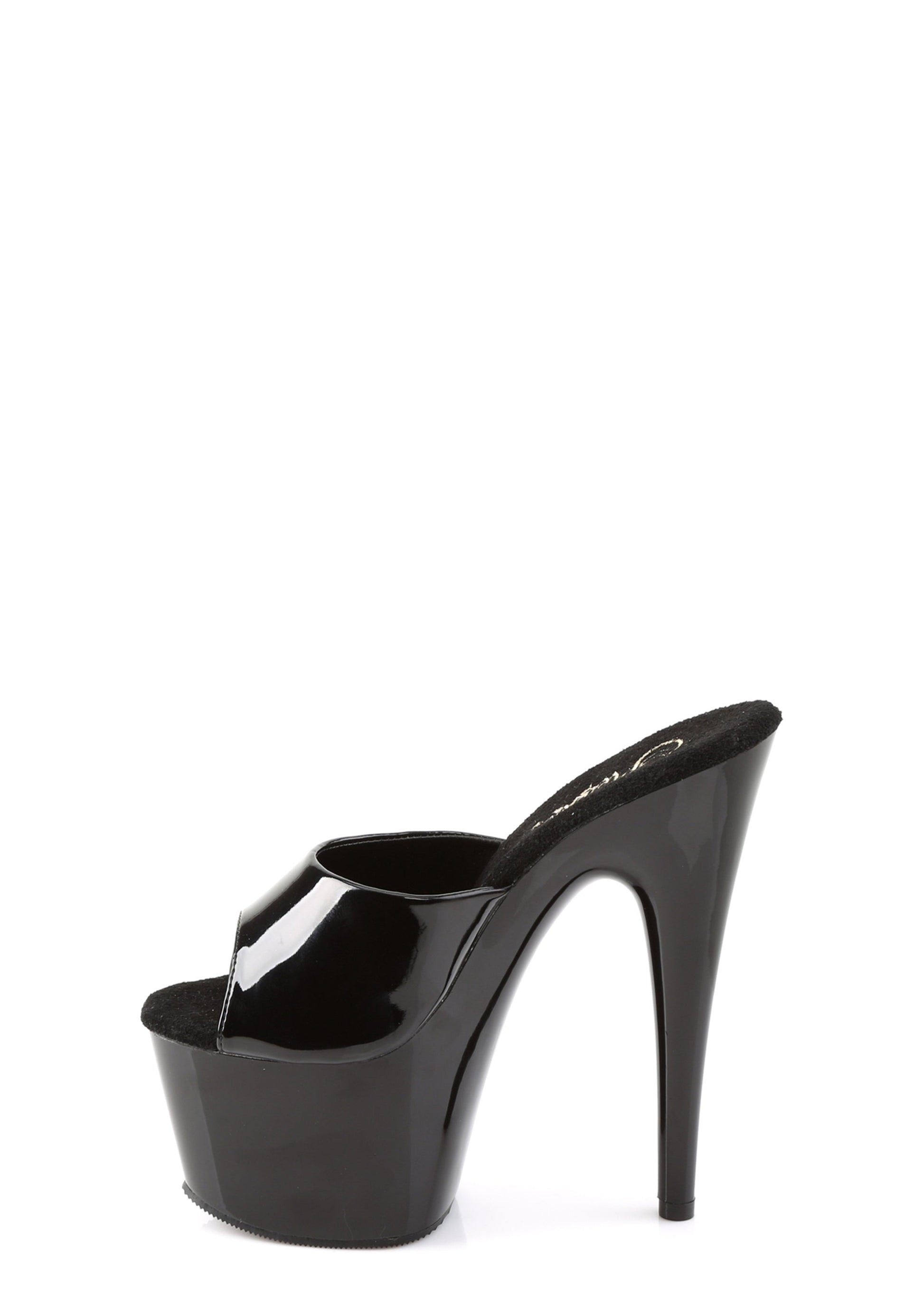 Adore-701 Platform Slides-Black