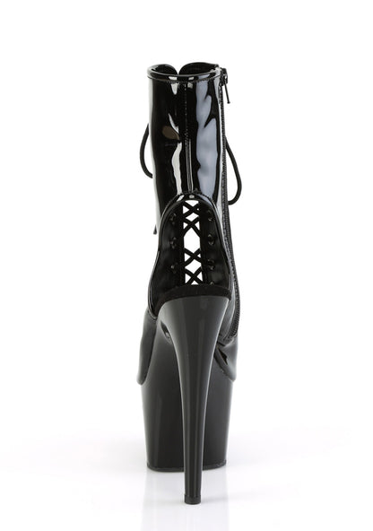 Adore-1016 Platform Ankle Boots-Black