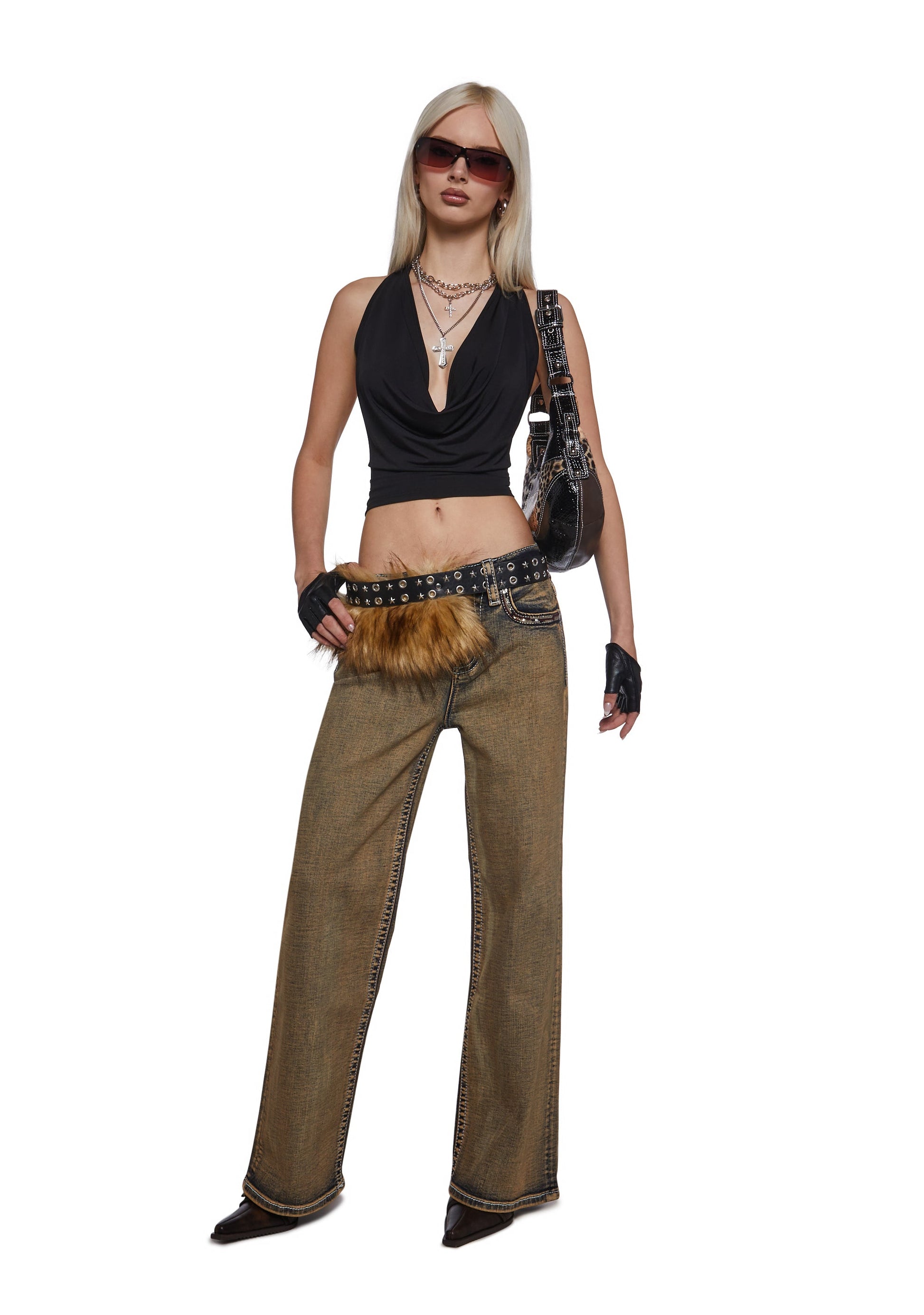 30" High Rise Wide Jeans