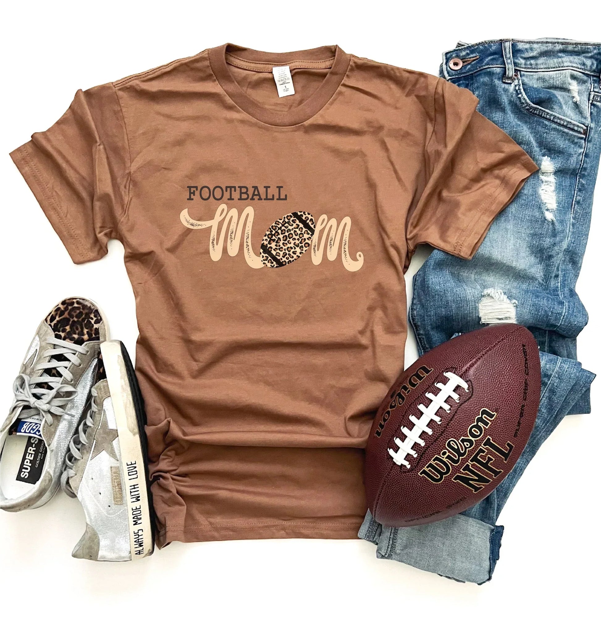 Football Mom Graphic Tee