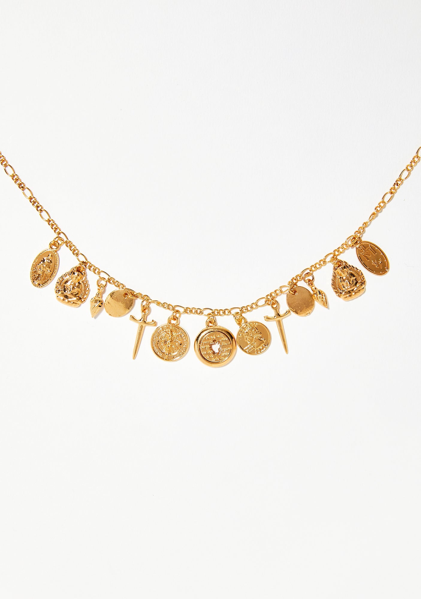 All The Riches Coin Necklace