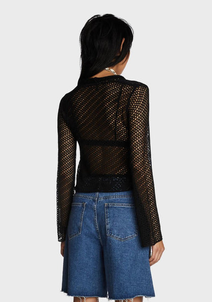 Act Fast Front Tie Top
