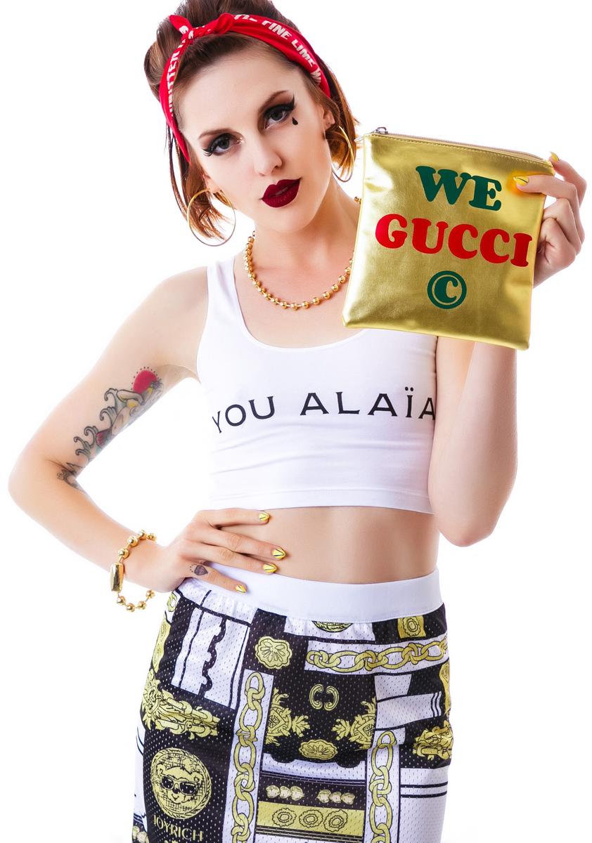 7x7 We Gucci Pouch