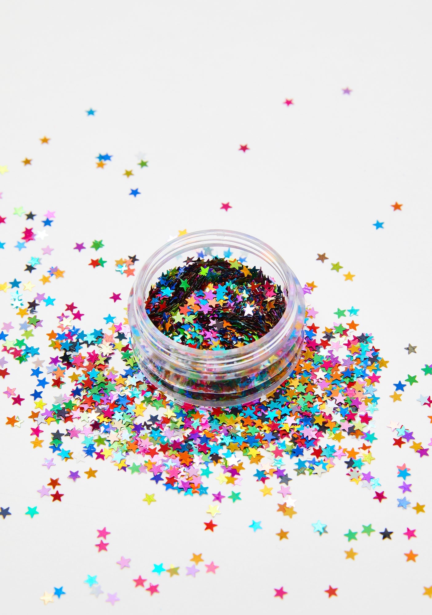 Alpha Star Poly Shapes Rainbow Glitter