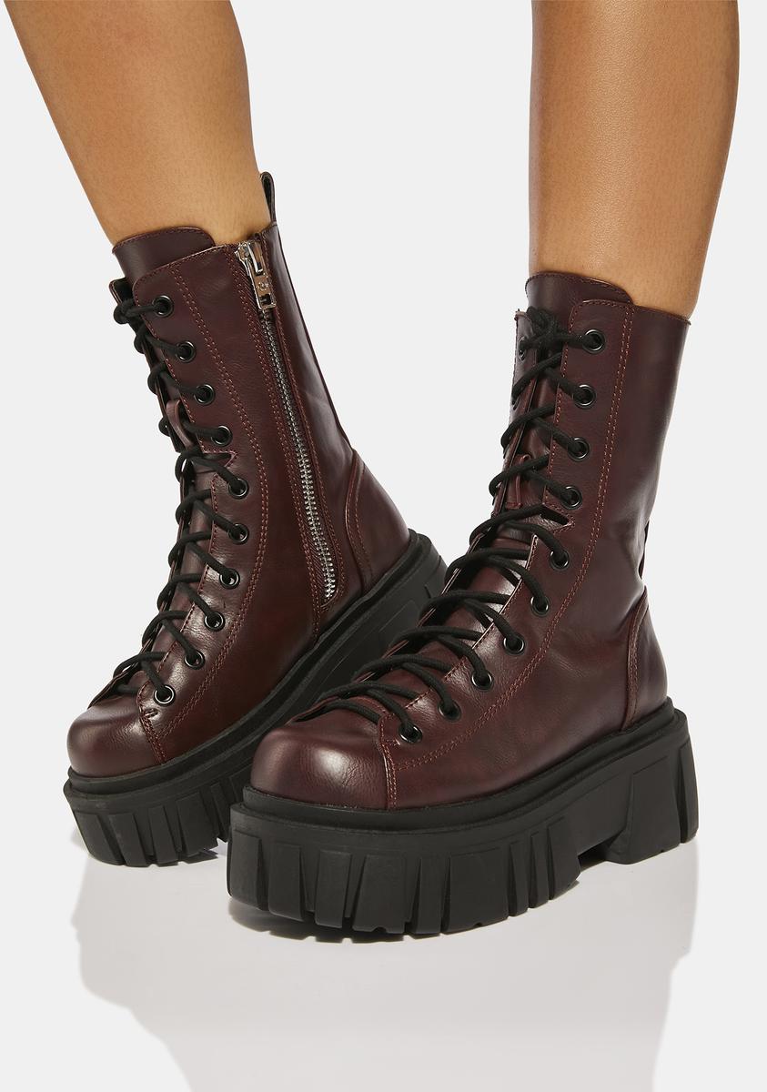 Adventure Happens Combat Boots