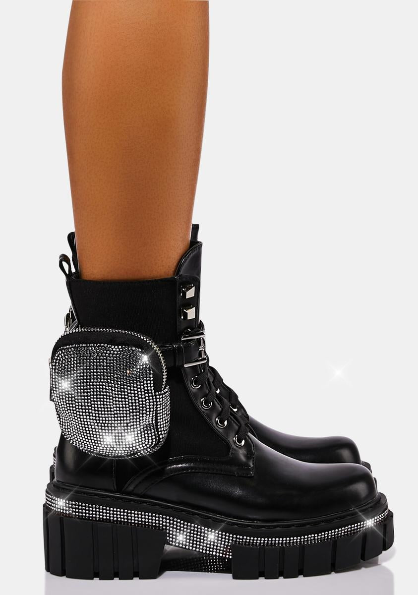 Add A Little Spice Chunky Boots