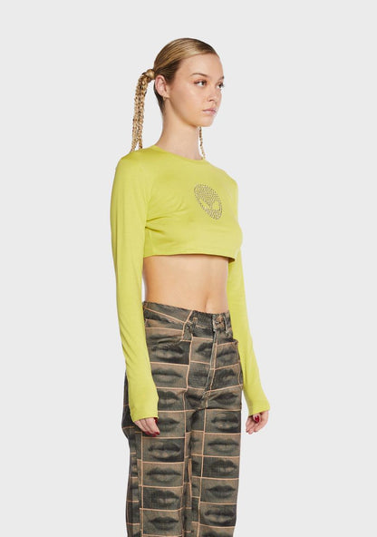 Alien Cropped Tee