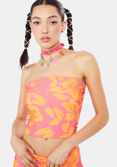 Aloha Cutie Tube Top