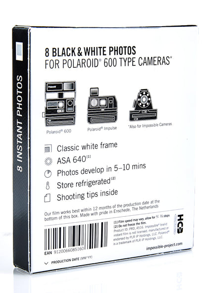 600 B&W Film