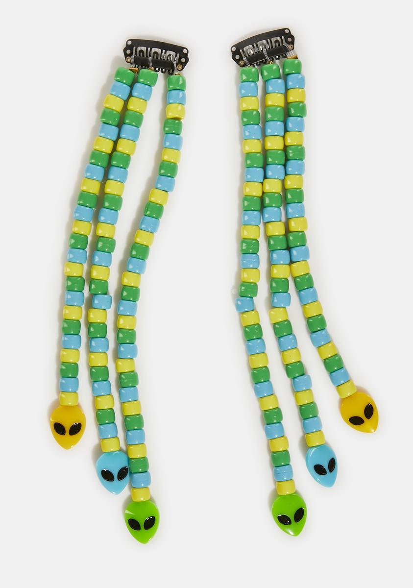 Alien Craze Hair Extensions Set