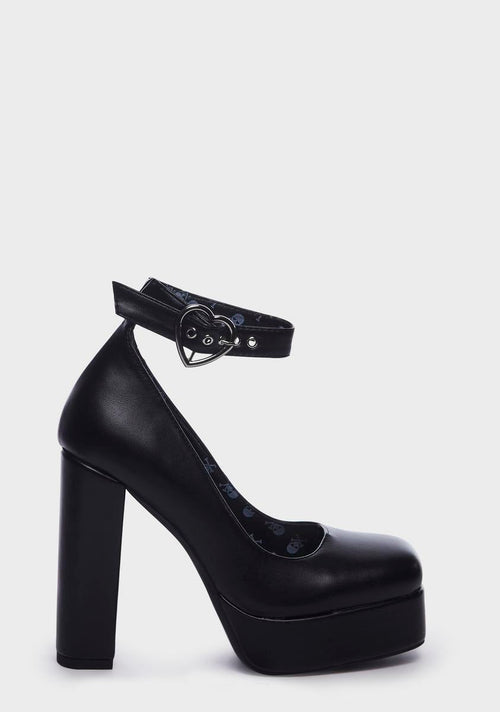 Afterglow Platform Heels