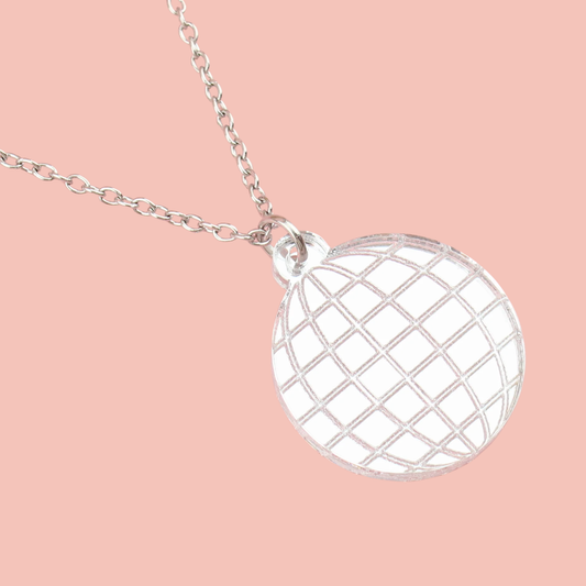 Disco Ball Pendant Necklace