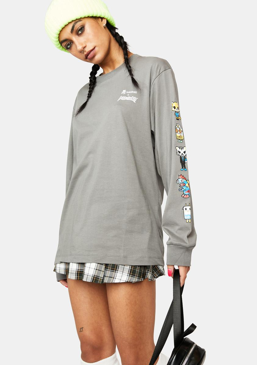 Aggretsuko Long Sleeve Tee
