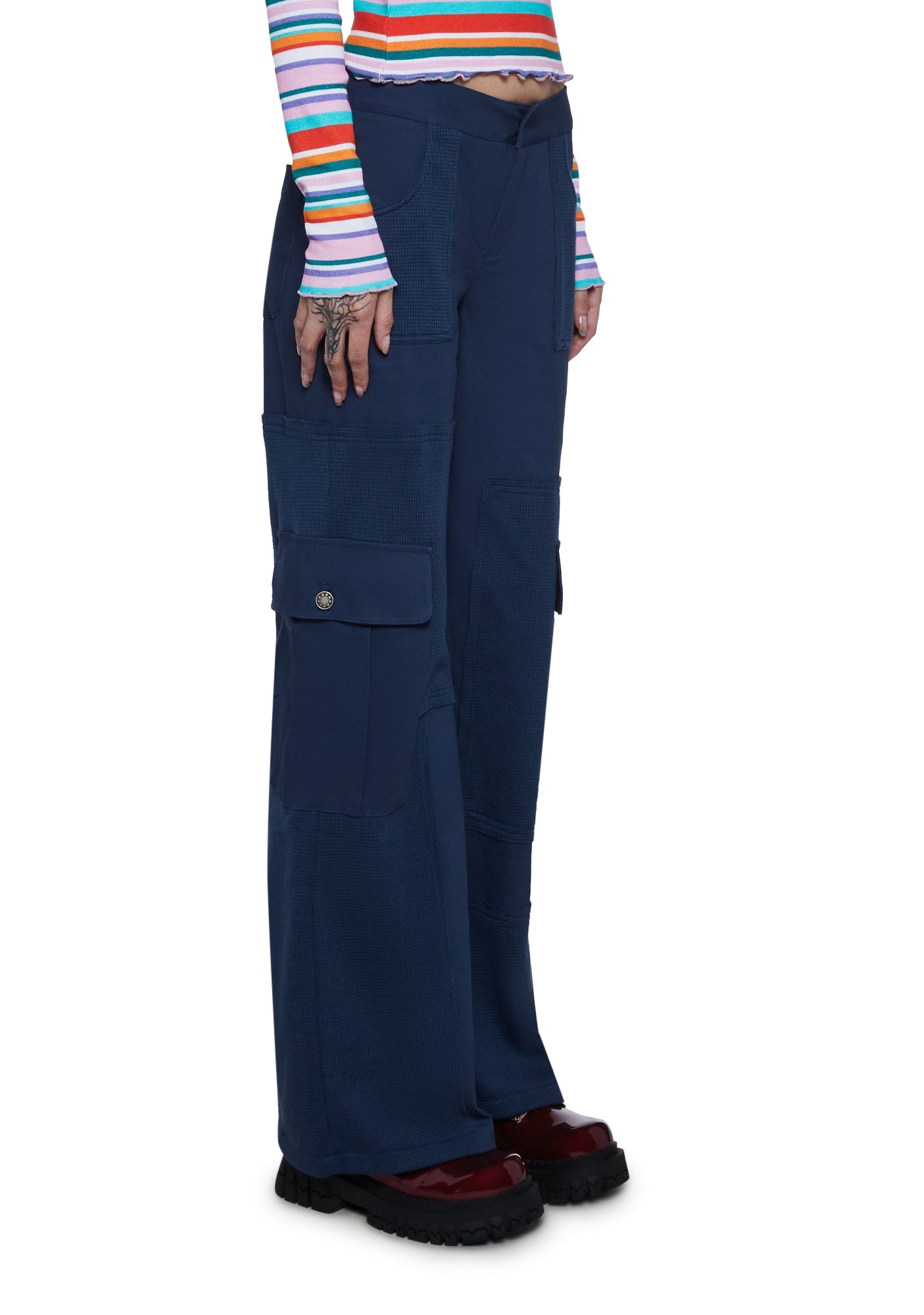 Alternative Anthem Cargo Pants- Blue