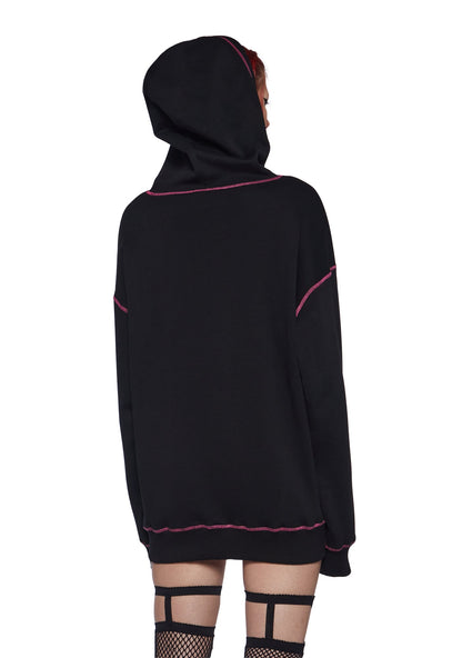 Alien Antics Graphic Hoodie