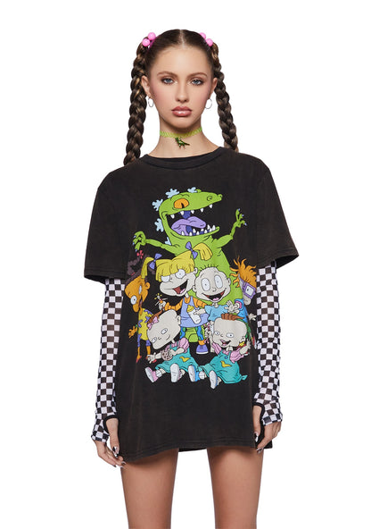 All for One Oversized Tee