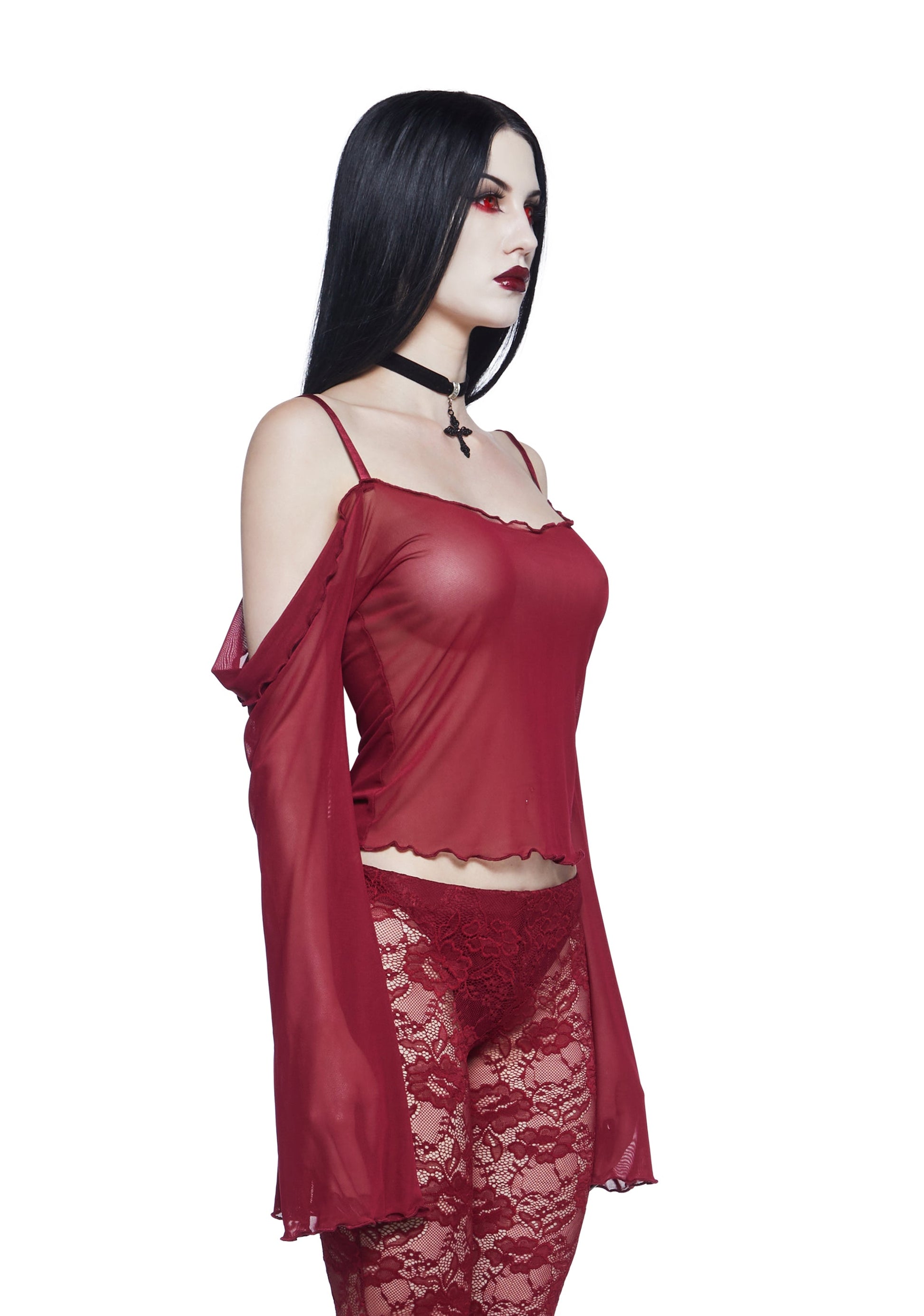Alluring Secret Chiffon Blouse
