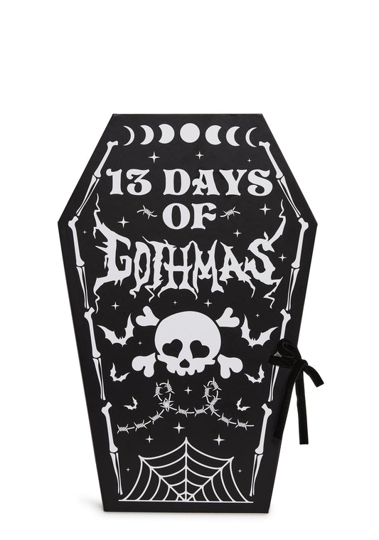 13 Days Of Gothmas Advent Calendar