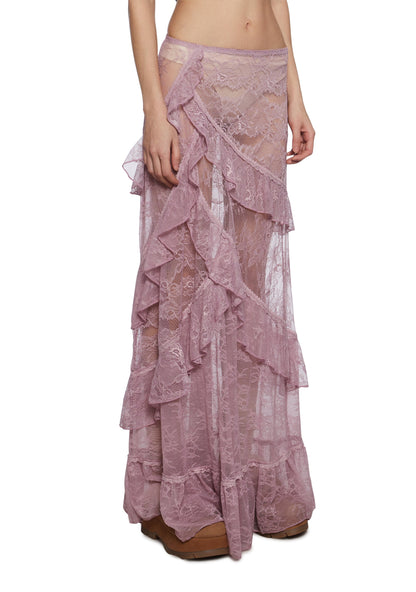 Absolute Grace Lace Skirt
