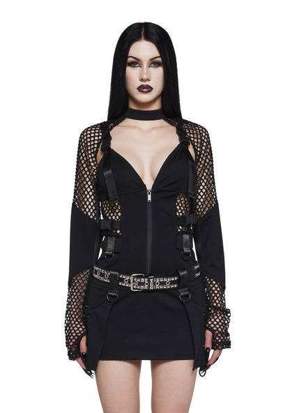 Alluring Eyes Studded Belt