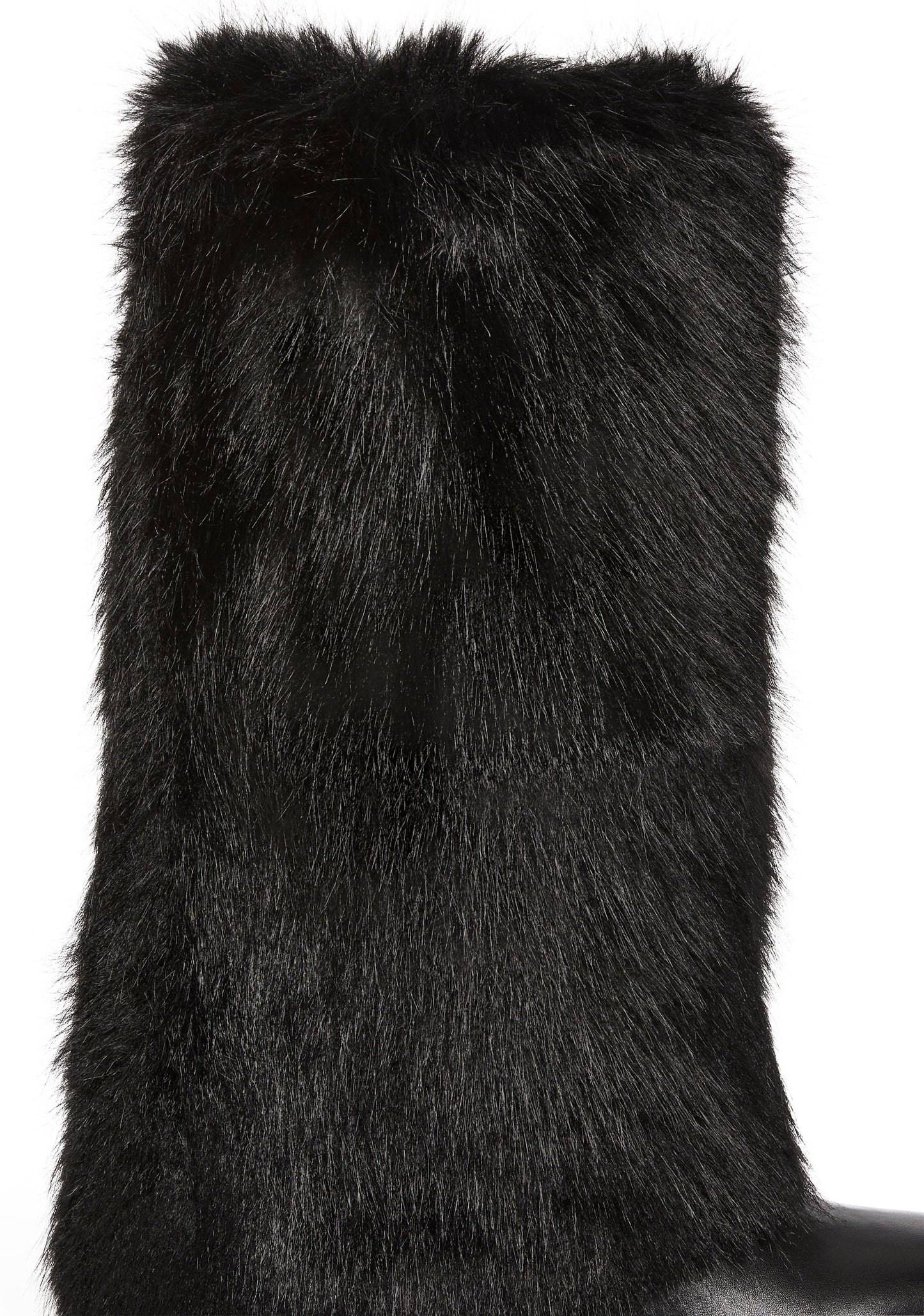 Ahsoka Foldover Flat Boots - Black