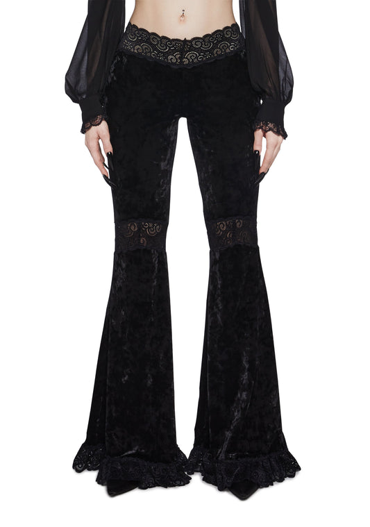 Abandon All Hope Bell Bottom Pants
