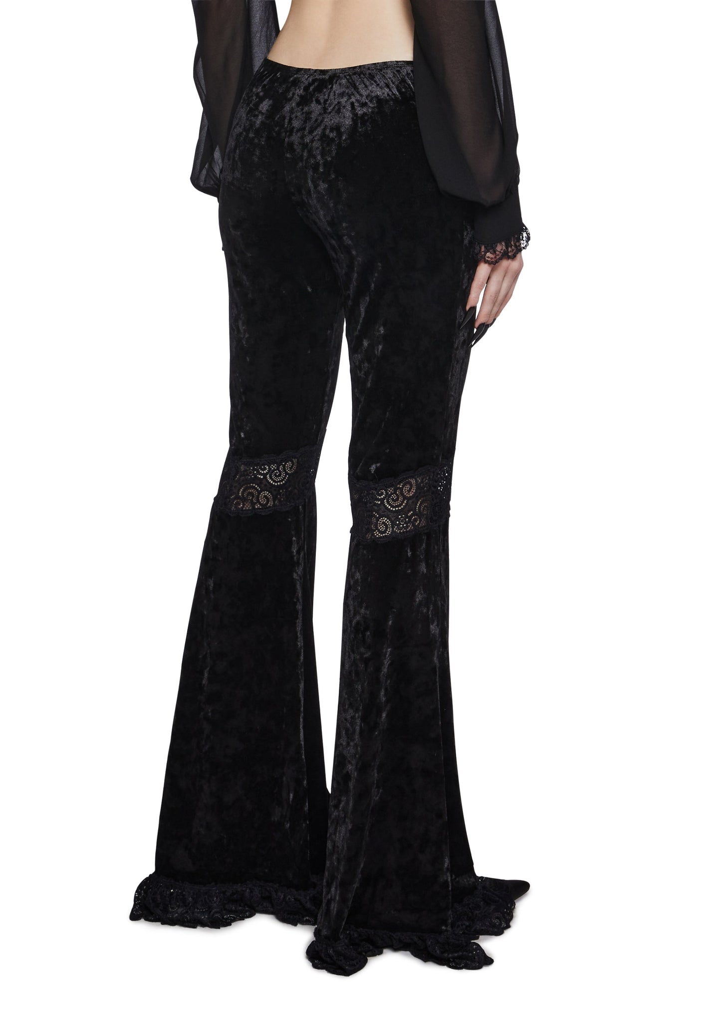 Abandon All Hope Bell Bottom Pants