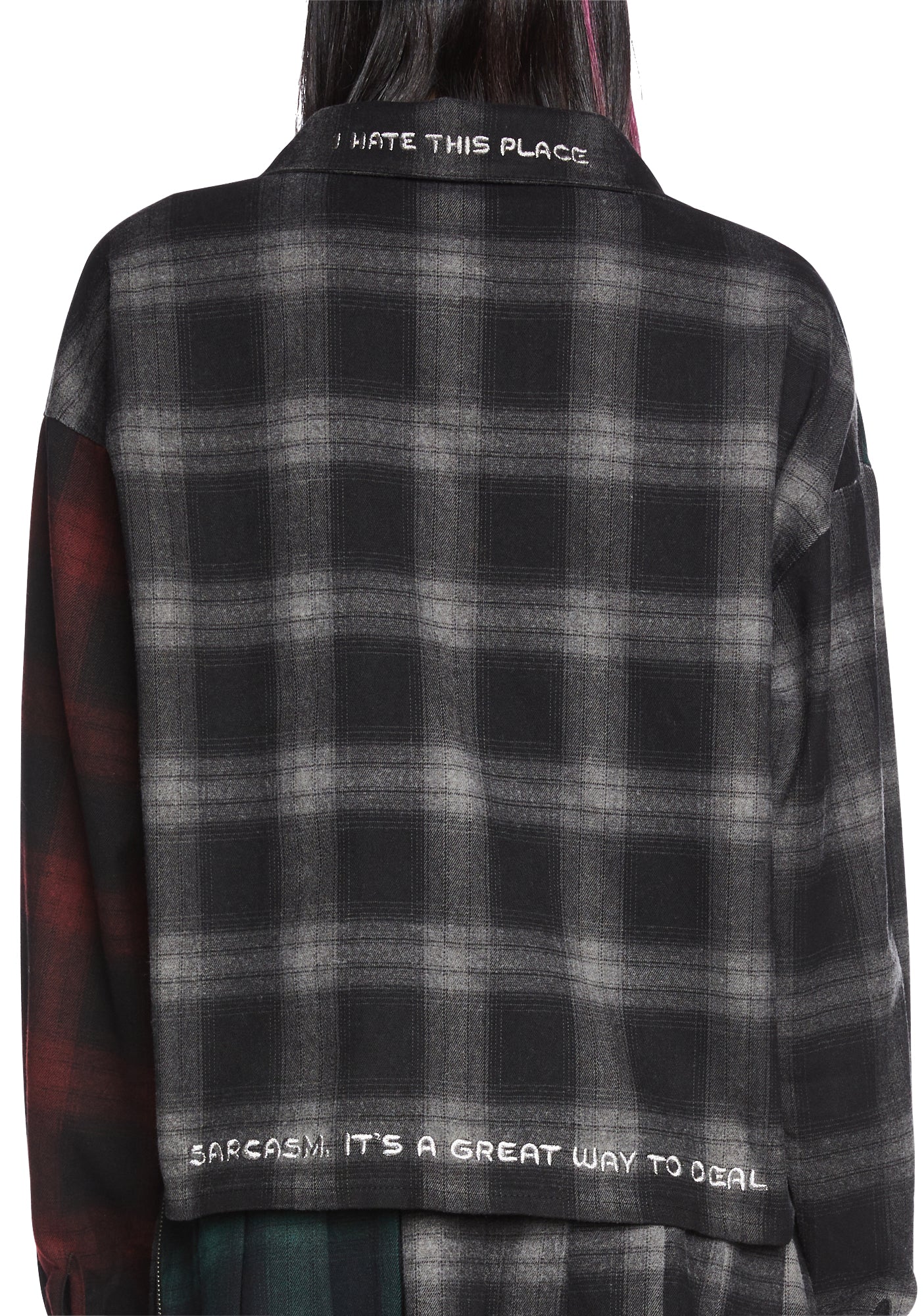 90s Cynic Plaid Shirt