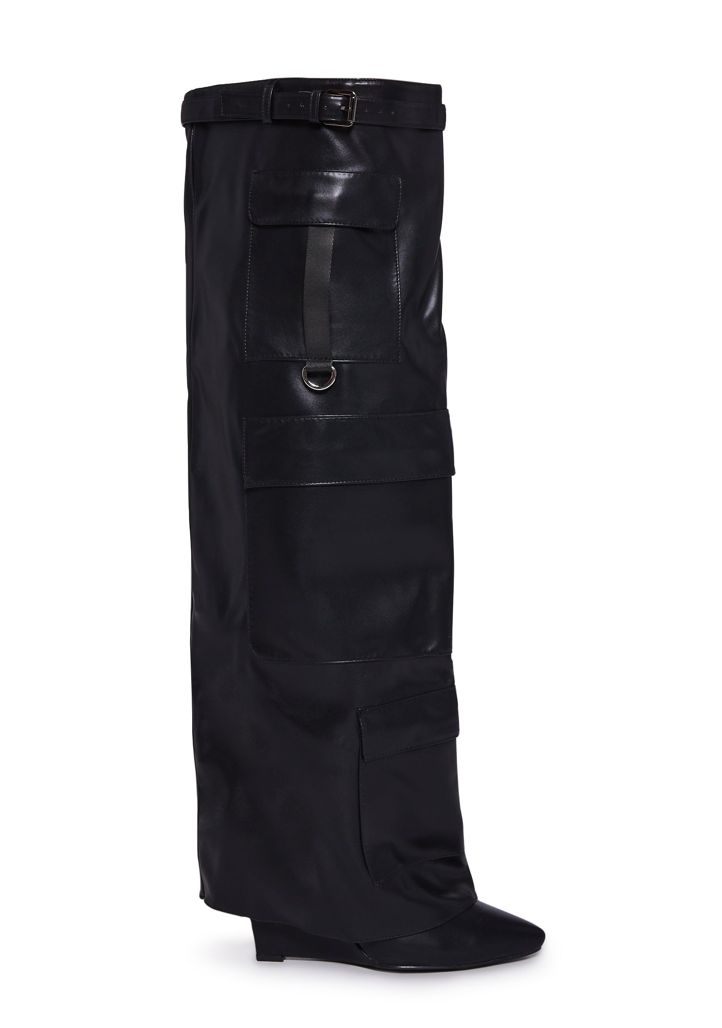 Alexia Belt Knee High Boots