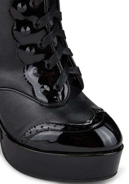 557-Flore Platform Booties