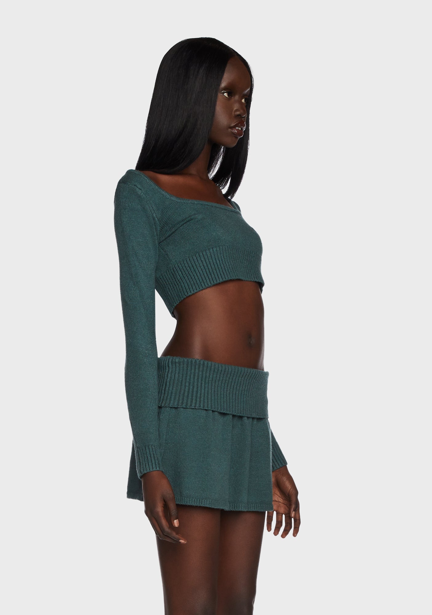 Allure Knitted Crop Top