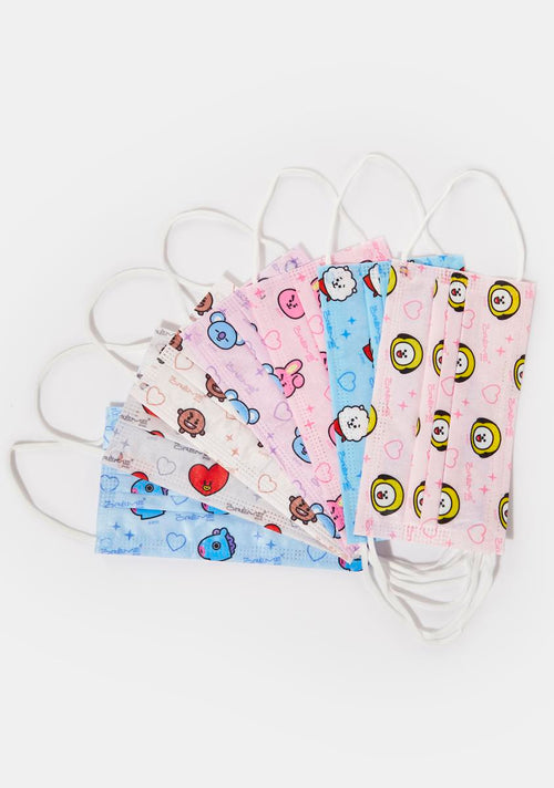 3-Ply Disposable Protective Face Masks