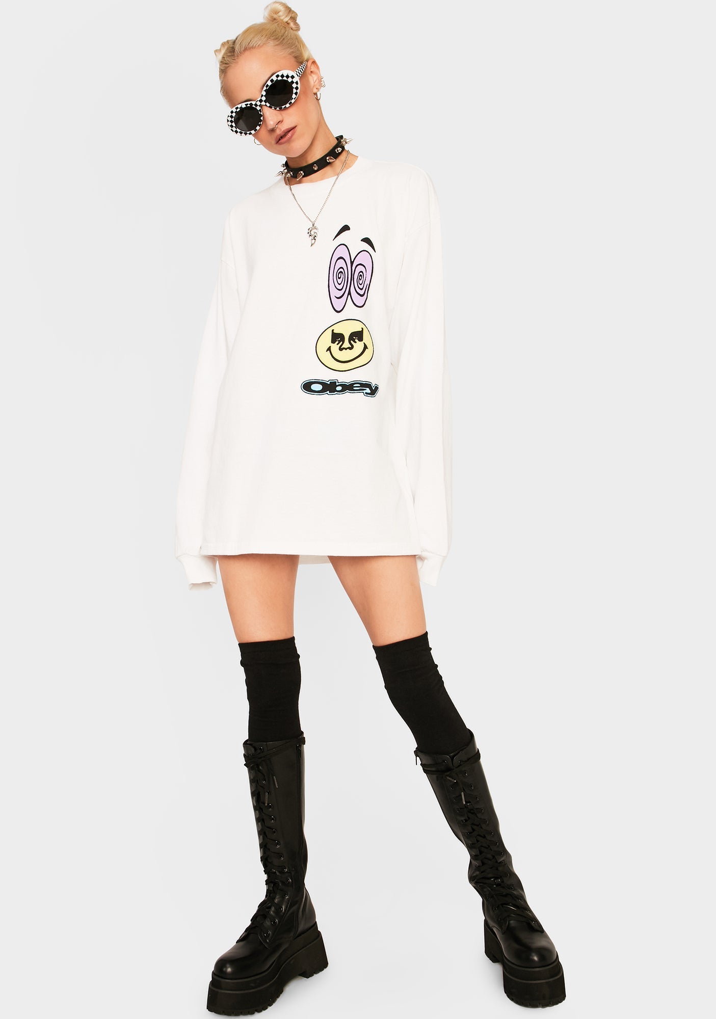 Acid Crash Long Sleeve Graphic Tee