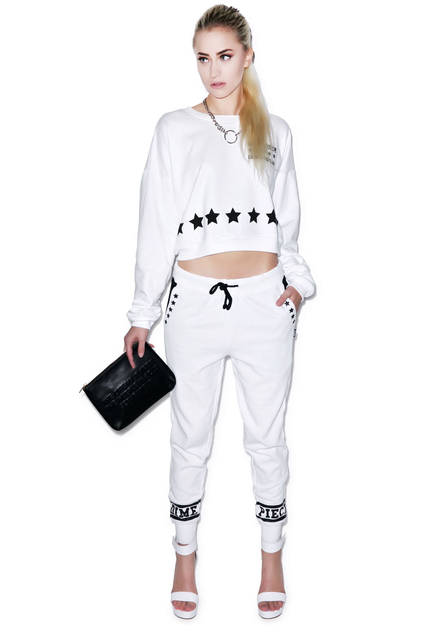 All Star Sweatpants - White