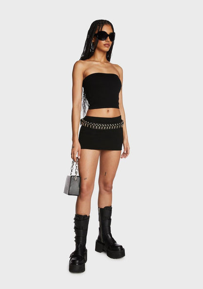 Aisha Low Rise Mini Skirt