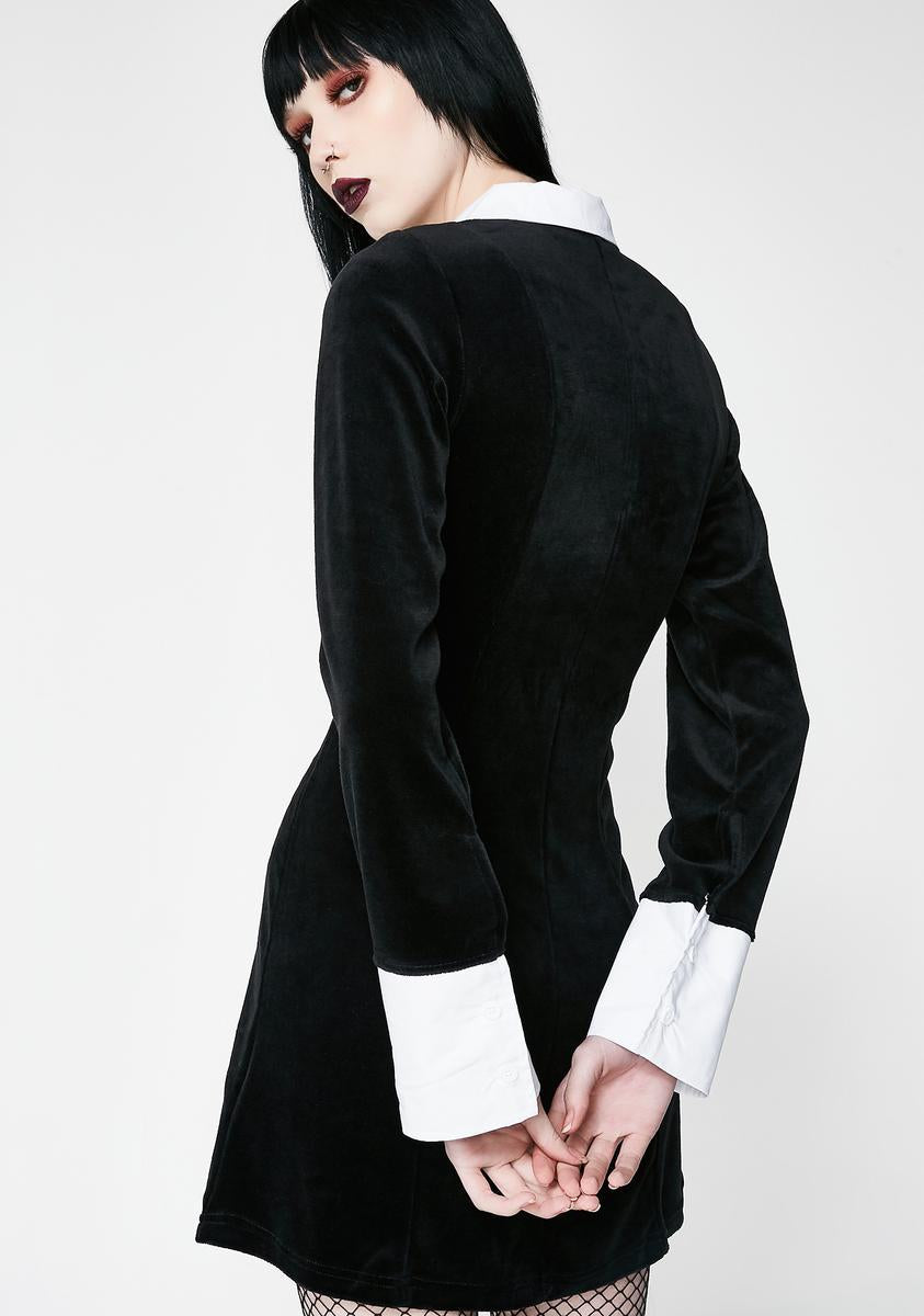 Addams Velvet Dress