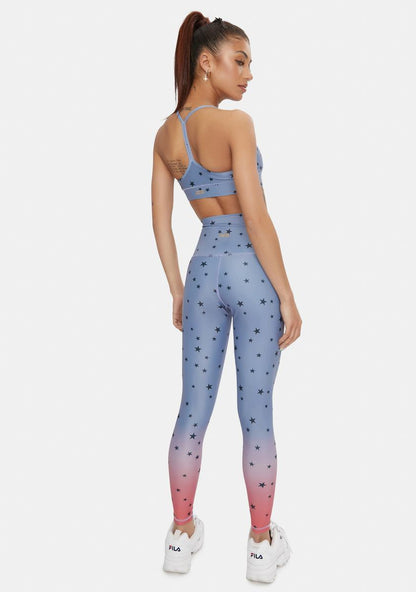 All Over Scattered Stars High Waist Leggings